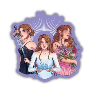 Kingdom of Threads The Archeron Sisters Sticker | ACOTAR Kingdom of Threads The Archeron Sisters Sticker | ACOTAR