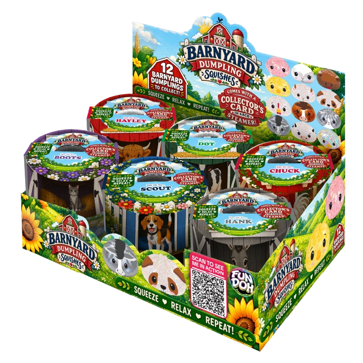 Novelty Brands Fun Doh Farm Barnyard Squishy Dumpling Toy Toys Novelty Brands Fun Doh Farm Barnyard Squishy Dumpling Toy Toys