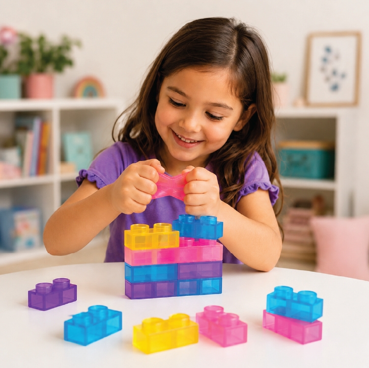 Novelty Brands Fun Doh Squish Blocks Building Fidget Sensory Toy part of our collection Novelty Brands Fun Doh Squish Blocks Building Fidget Sensory Toy part of our collection