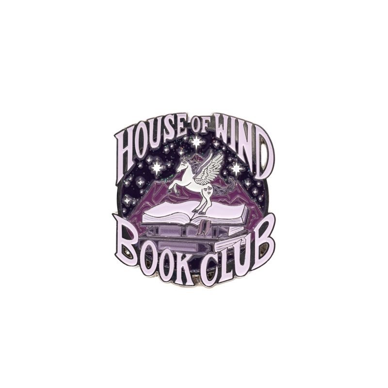 House of Wind Book Club ACOTAR Enamel Pin | Indie Exclusive made by Kingdom of Threads House of Wind Book Club ACOTAR Enamel Pin | Indie Exclusive made by Kingdom of Threads