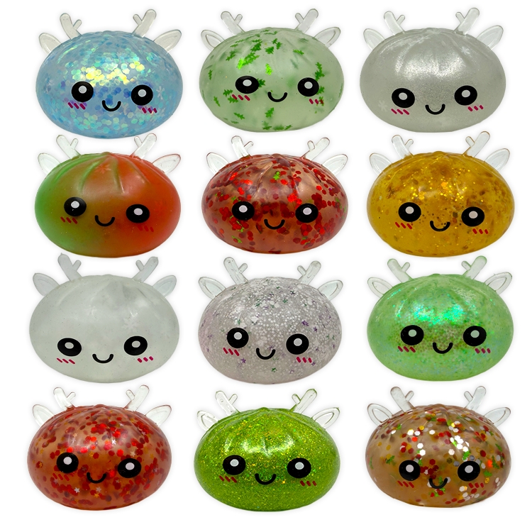 Fun Doh Christmas Mystery Reindeer Dumpling Squishy Toy from Novelty Brands Fun Doh Christmas Mystery Reindeer Dumpling Squishy Toy from Novelty Brands
