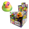 Novelty Brands Mega 5 Inch Tie Dye Squishy Duck Toy Novelty Brands Mega 5 Inch Tie Dye Squishy Duck Toy