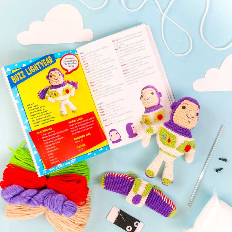 Toy Story Crochet Kit made by Simon & Schuster