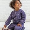 Koi Fleece Pullover in Posey Floral from Colored Organics Koi Fleece Pullover in Posey Floral from Colored Organics