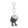 Jellycat Amuseables Hosomaki Key Chain Bag Charm Jellycat Amuseables Hosomaki Key Chain Bag Charm