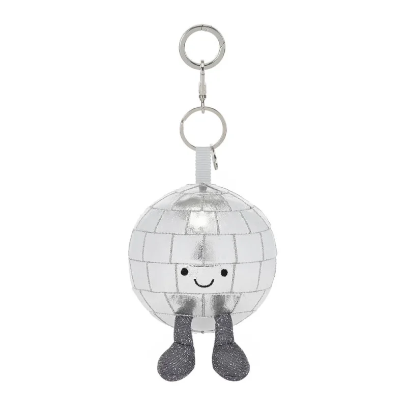 Jellycat Amuseables Disco Ball Key Chain Bag Charm part of our Celebrations collection