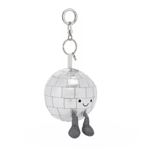 Jellycat Amuseables Disco Ball Key Chain Bag Charm Jellycat Amuseables Disco Ball Key Chain Bag Charm
