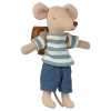 Maileg Tricycle Mouse Big Brother in Brown Maileg Tricycle Mouse Big Brother in Brown