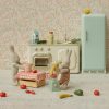 Fridge in Mint Miniature made by Maileg Fridge in Mint Miniature made by Maileg