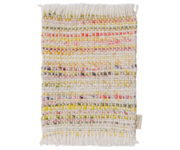 Maileg Rug Mini Multi-Stripe for Mouse Maileg Rug Mini Multi-Stripe for Mouse