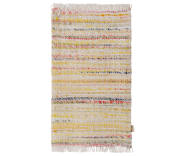 Maileg Rug in Large Multi-Stripe Miniature Maileg Rug in Large Multi-Stripe Miniature