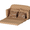 Sofa Bed Large in Ocher for Mouse made by Maileg Sofa Bed Large in Ocher for Mouse made by Maileg