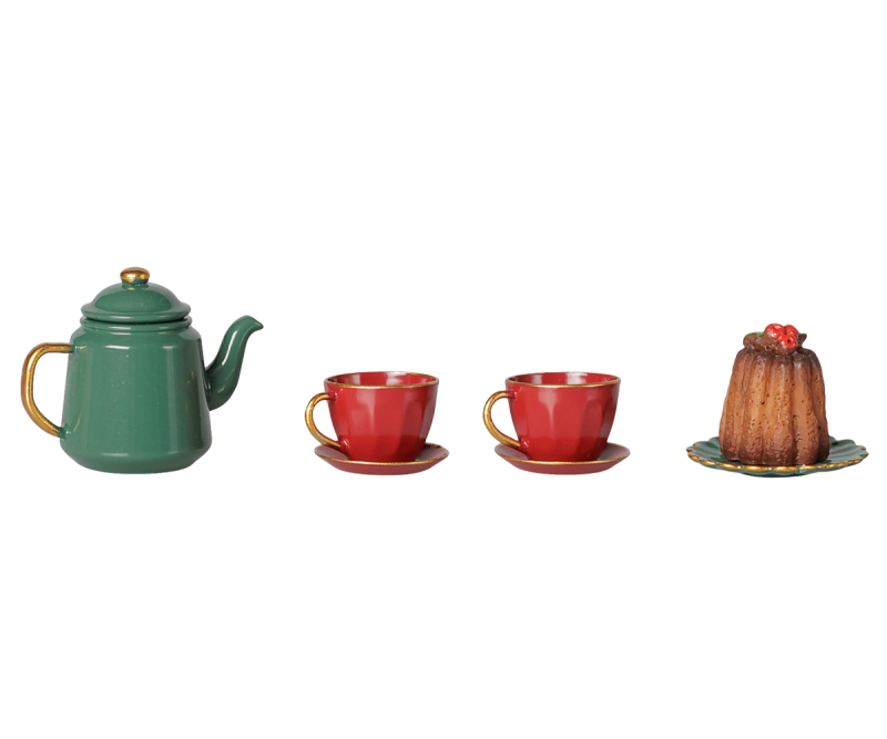 Christmas Tea Party for Mouse Red/Green from Maileg Christmas Tea Party for Mouse Red/Green from Maileg