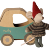Maileg Christmas Mouse Little Brother In Car Box Maileg Christmas Mouse Little Brother In Car Box