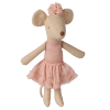 Maileg Ballerina Mouse Big Sister in Light Heather Maileg Ballerina Mouse Big Sister in Light Heather