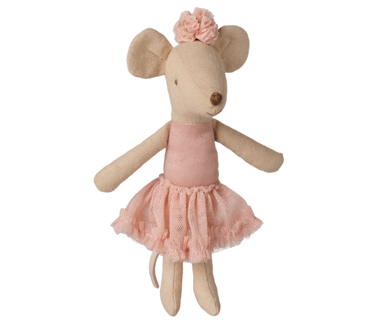 Maileg Ballerina Mouse Big Sister in Light Heather Maileg Ballerina Mouse Big Sister in Light Heather