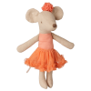 Maileg Ballerina Mouse Big Sister in Dusty Coral Maileg Ballerina Mouse Big Sister in Dusty Coral