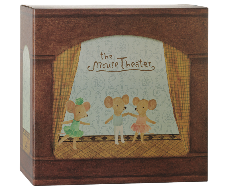 Maileg Theater for Mouse available at Blossom Maileg Theater for Mouse available at Blossom