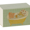 Bathtub Set in Yellow for Mouse Yellow from Maileg
