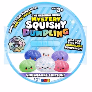 Crazy Fun Original Mystery Squishy Dumpling Snowflake Edition