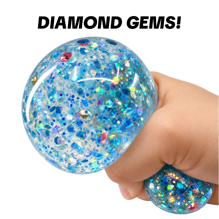 Novelty Brands Fun Doh Mystery Gem Filled Squishy Dumpling Toy Toys Novelty Brands Fun Doh Mystery Gem Filled Squishy Dumpling Toy Toys