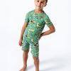 PAW Patrol Dino Movie Bamboo Kids Pajama Short Set PAW Patrol Dino Movie Bamboo Kids Pajama Short Set