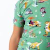 PAW Patrol Dino Movie Bamboo Kids Pajama Short Set from Bellabu Bear PAW Patrol Dino Movie Bamboo Kids Pajama Short Set from Bellabu Bear