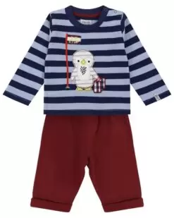 Penguin Sweatshirt and Corduroy Pant Outfit Set from Lilly & Sid