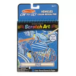 Melissa & Doug Vehicles Color-Reveal Pad