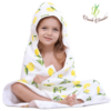Bambi Bamboo Bamboo Baby Lemon Hooded Towel
