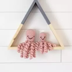 Baby Octopi in Pink Cali Signature and Mini
