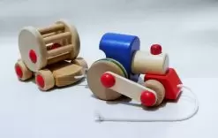Bajo Choo Choo Wooden Train Pull Toy