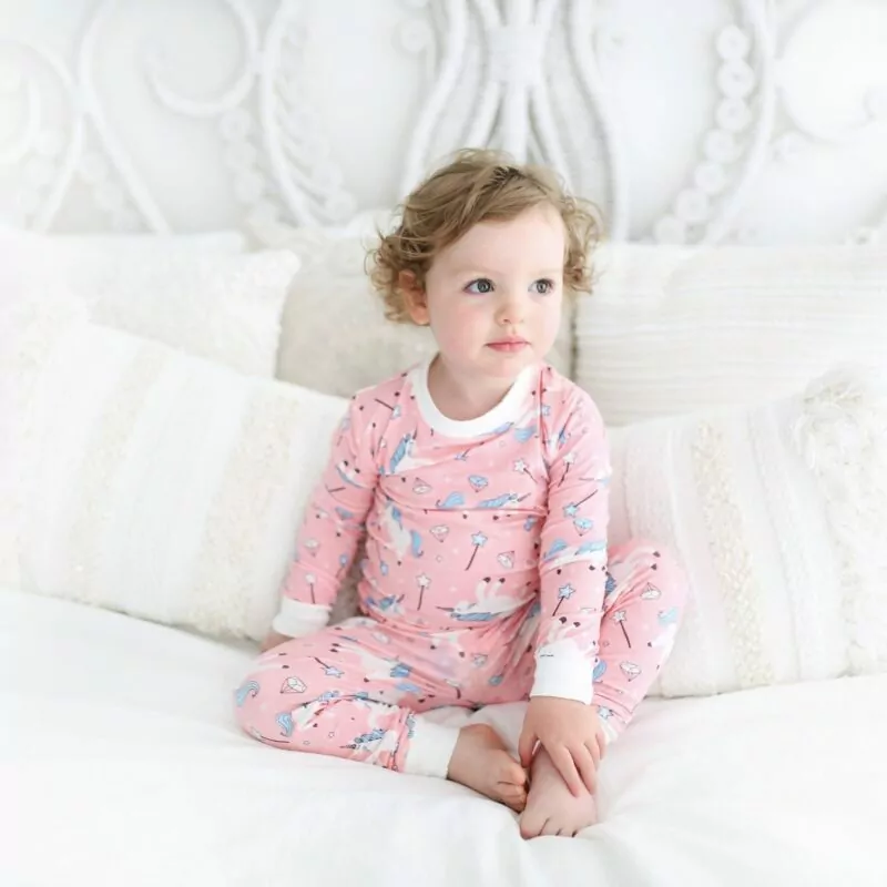Little Sleepies Bamboo Unicorns PJ Set