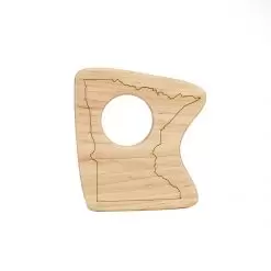 Minnesota Wood Teething Toy Manzanita Kids