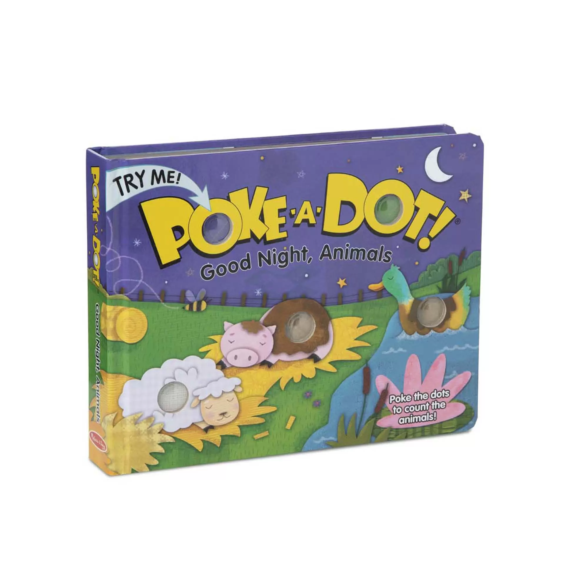 Melissa & Doug Poke-A-Dot: Goodnight, Animals Book