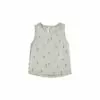 Rylee + Cru Carrots Tank Top in Blue Fog