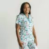 Little Sleepies Set Sail Women's Short Sleeve Bamboo Viscose Pajama Top