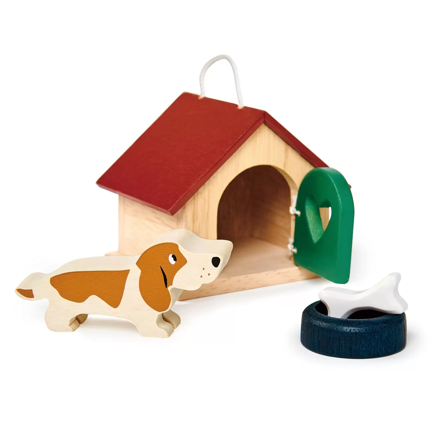 Tender Leaf Toys Pet Dog Wooden Play Set from Tender Leaf Toys Tender Leaf Toys Pet Dog Wooden Play Set from Tender Leaf Toys