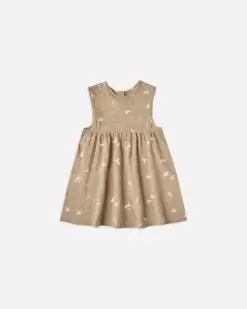 Rylee + Cru Clouds Layla Dress in Almond