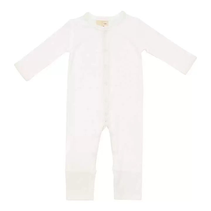 Kyte BABY Snap Romper in Cloud