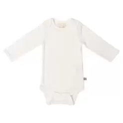 Kyte BABY Long Sleeve Bodysuit in Cloud