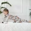 Peregrine Kidswear Space Doodle Bamboo Two-Piece Pajamas