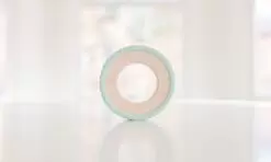 Bannor Toys Silicone Wrapped Wooden Teether in Mint