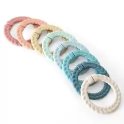 Itzy Ritzy Bitzy Bespoke Itzy Rings Linking Ring Set in Rainbow