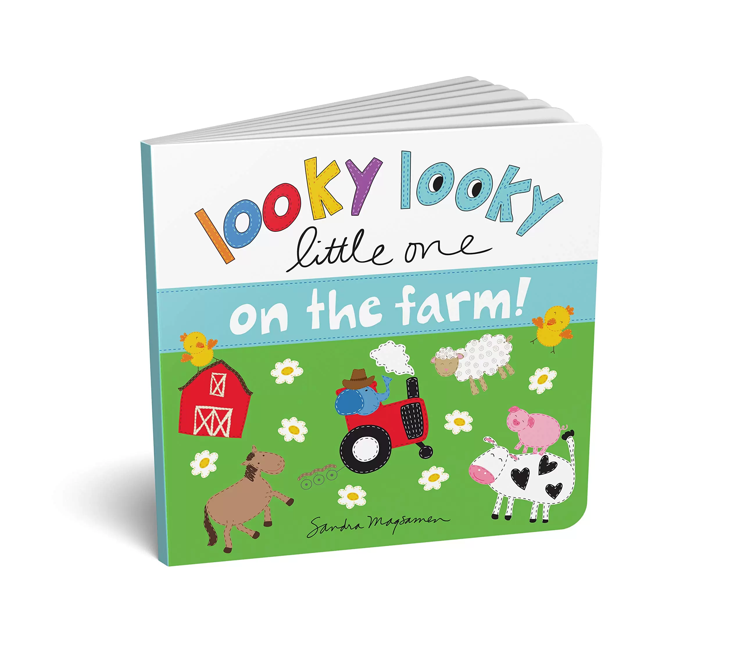 Looky Looky Little One on the Farm Board Book