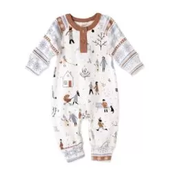 Tesa Babe Winter's Day Henley Romper