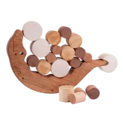 Poppy Baby Co Crocodile Balancing Wooden Toy
