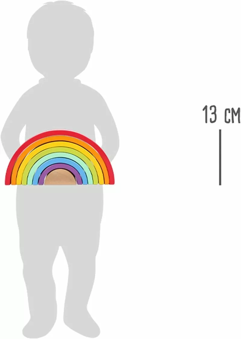 Legler Toys Large Rainbow Building Block Playset Legler Toys Large Rainbow Building Block Playset