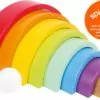 Legler Toys Large Rainbow Building Block Playset Legler Toys Large Rainbow Building Block Playset