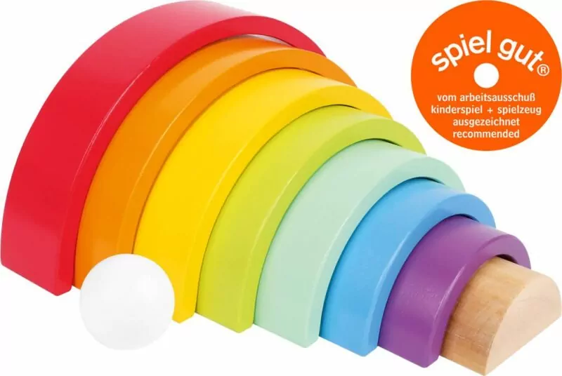 Legler Toys Large Rainbow Building Block Playset Legler Toys Large Rainbow Building Block Playset